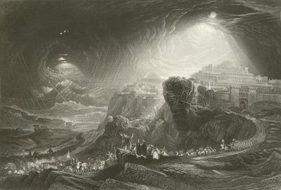 Joshua summoning the Sun to stand still by John Martin